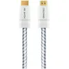 Image de Oniverse câble HDMI 2.1-8k - Haute vitesse - 3m - Nylon tressé - Vitesse de transmission 48 Gbit/s - Compatible avec PS4, PS5, Switch 2, PC, TV