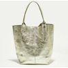 Image de Abaco Studio - Sac cabas en Cuir Yana doré 37x25x35 cm OS