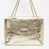 Image de 1987 by Abaco - Sac bandoulière en Cuir Maku doré - 27x20x6.5 cm OS