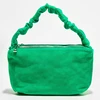 Image de Abaco Studio - Sac à main en Velours de Cuir Lone vert - 28x17x7 cm OS