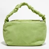 Image de Abaco Studio - Sac à main en Velours de Cuir Lone vert pomme - 28x17x7 cm OS