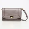 Image de Abaco Paris - Sac bandoulière en Cuir de Vachette Gaby taupe - 21x15x7 cm OS