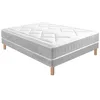 Image de Douces Nuits Ensemble Mary Mousse HR 55kg/m3 + Sommier Base Morpho 120x190