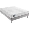 Image de Dunlopillo Ensemble Oasis Sommier Confort Ferme 160x200 - Double Sommier
