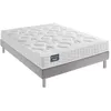 Image de Dunlopillo Ensemble Camelia Sommier Confort Ferme 180x200 - Double Sommier