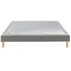Image de Epeda Sommier tapissier Confort Ferme Déco 160x190 - Double Sommier