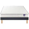 Image de Mérinos Ensemble Chill Bed - Mousse Haute Densité + Sommier Confort Medium 160x200 - Double Sommier
