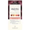 Image de Phyto Paris Kit Coloration Permanente, Châtain Clair Acajou 5,5
