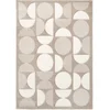 Image de Tapis 160x230 cm CARO BIS coloris gris
