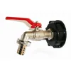 Image de jardiboutique - Robinet en laiton avec raccord (S60X6) pour cuve IBC
