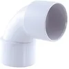 Image de jardiboutique - coude pvc évacuation 87° ff ø 40 blanc