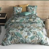 Image de My Home Collection - Parure housse de couette Cancun bleue 260x240 cm
