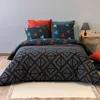 Image de Housse de Couette 240x220 Holi + 2 taies Coton 57 Fils