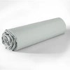 Image de My Home Collection - Drap Housse en coton bonnet 35 cm uni silver 160x200 cm