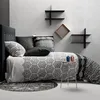 Image de Housse de Couette 260x240 Pavage + 2 taies Coton 57 Fils