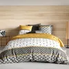 Image de Housse de Couette 260x240 Léo + 2 taies Coton 57 Fils