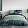 Image de atelier du coton Parure Housse de Couette 2 Personnes 240x220 cm avec 2 Taies d'oreiller Imprimée Beige ANTIKA - Oeko-Tex® - 100% Coton