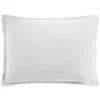 Image de Bâton Rouge Taie d'oreiller 50x70 cm Touché Velouté Unie Blanc Optique Desir - Oeko-Tex® - 100% Satin de Coton