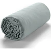 Image de Baton Rouge - Drap housse satin de coton lavé bonnet 30 cm vert 140x190 cm