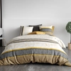Image de Atelier du Coton - Parure de housse de couette Carioca beige 260x240 cm