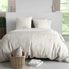 Image de Home Collection - Parure Housse de Couette beige 240x220 cm
