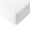 Image de Baton Rouge Drap Housse 180x200 cm Gaze de Coton Lavé Blanc Pur