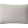 Image de Bâton Rouge Taie d'oreiller 50x70 cm Unie Gris Glacier Pur - Oeko-Tex - 100% Gaze de Coton Lavé