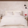 Image de Ateliers du Linge - Parure de Couette 3 pcs 100% Gaze de Coton Lavé ecru naturel 260x240 cm