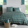 Image de Atelier du Coton - Parure Housse de Couette 3pcs 100% Coton 57fils triska 240x220 cm