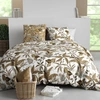 Image de Atelier du Coton - Parure Housse de Couette 3pcs 100% Coton 57fils kahoni 240x220 cm
