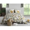 Image de atelier du coton Parure Housse de Couette 2 Personnes 240x220 cm avec 2 Taies d'oreiller Imprimée Fleur Arom - Oeko-Tex® - 100% Coton