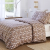Image de Baton Rouge - Parure Housse de Couette 100% Gaze de Coton Imprimé Verone multicolore 240x220 cm