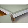 Image de Baton Rouge - Drap housse en percale de coton vert sauge 140x190 cm