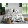 Image de atelier du coton Parure Housse de Couette 2 Personnes 260x240 cm avec 2 Taies d'oreiller Imprimée Vert VEITCHS - Oeko-Tex® - 100% Coton