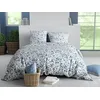 Image de atelier du coton Parure Housse de Couette 2 Personnes 260x240 cm avec 2 Taies d'oreiller Imprimée Bleu BLOUVA - Oeko-Tex® - 100% Coton