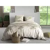 Image de atelier du coton Parure Housse de Couette 2 Personnes 240x220 cm avec 2 Taies d'oreiller Imprimée Vert Mila - Oeko-Tex® - 100% Coton