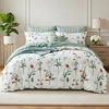 Image de Baton Rouge - Parure housse de couette 3 pièces en percale de coton 80 fils Coss marron 240x220 cm