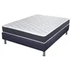 Image de EBAC Literie Matelas Ressort + Sommier SP18 Volcan 160x200 Record - Hauteur 20 cm - Soutien Ferme