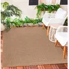 Image de STUDIO DECO Tapis de Salon Fibres Naturelles Aspect Jute Motif Rustique Style Bohème Intérieur & Extérieur, Dimension: 120x170cm - Model 03