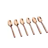 Image de Coffret 6 petites cuillères OLAF - Copper