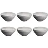 Image de Bjorn Bol STONE Ø17,5cm - 6 pièces - Gris lune
