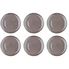 Image de Bjorn Assiette STELLAR Ø27cm - 6 pièces - Gris béton