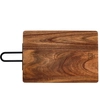Image de Bjorn - Planche à découper en bois d'acacia Stine bois vernis - 43x23x1 cm OS