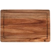 Image de Bjorn - Planche à découper en bois d'acacia Alva bois vernis - 38x25x2 cm OS