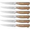 Image de Bjorn - 6 Couteaux à steak Jakob inox bois - 22x2x1 cm OS