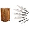 Image de Bjorn - Bloc avec couteaux de cuisine Larus Skagen gris métal- 7 pièces OS