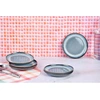 Image de Bjorn - 6 Assiettes Genesis bleues - D.16 cm OS