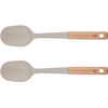 Image de Bjorn - Couverts à salade en bois et silicone GUNNAR beige/marron OS