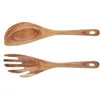 Image de Couverts à salade en bois d'acacia SKOV