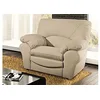 Image de VENESETTI Fauteuil 1 Place en 100% Tout Cuir Italien Vachette OSATIS, Couleur Beige